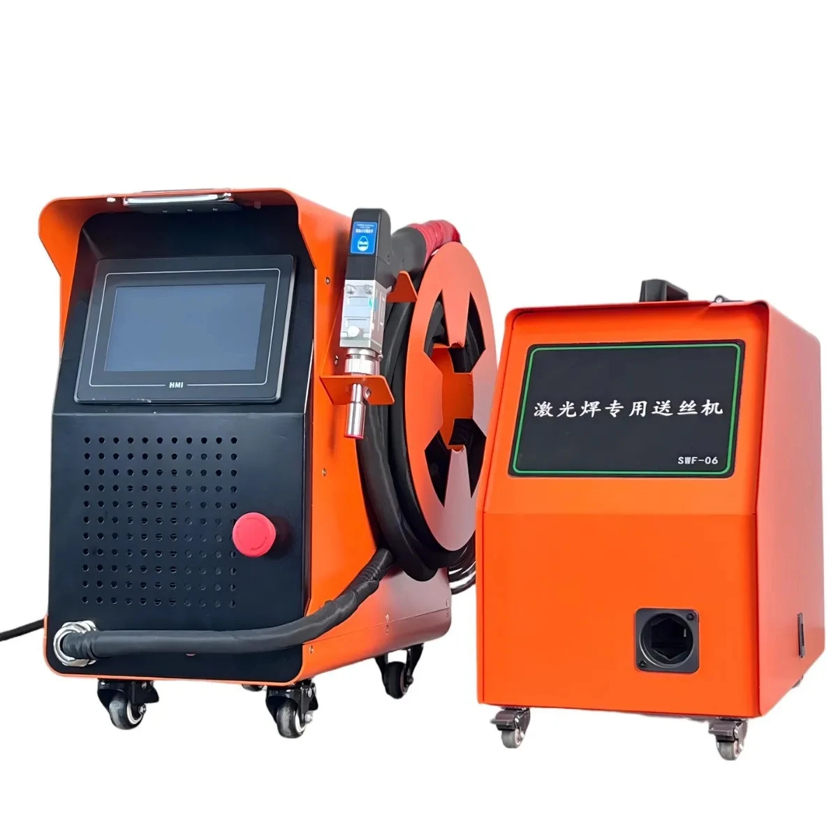 Compact Fiber Laser Welder 800W Workshop Repair Equipment For Stainless Steel Aluminum Alloy Metal Tool