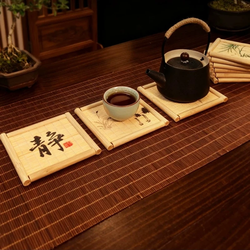 Set aus 5 natürlichen Bambus-U – Japanese Tea Bewertung und Preis