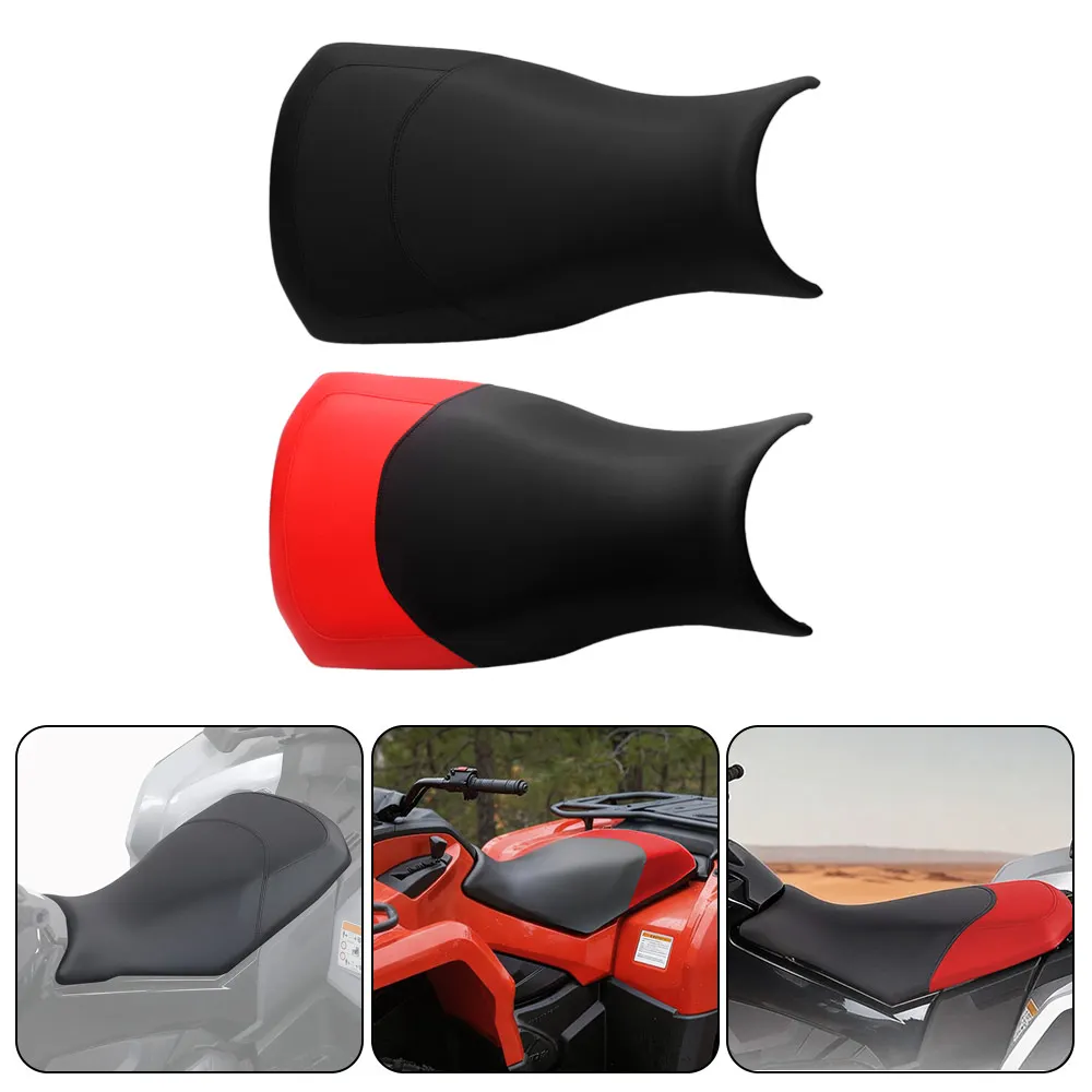 Atv/Utv Seat Pad Complete Seat Assembly Compatible With Can‑Am Outlander 2013-2025 Atv Seat Pad Black Rider Seat Pad Assembly