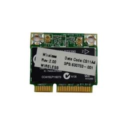 HP Pavilion G6-1B60US g4 g6 g7 4230s 4330s 4530sラップトップ用ワイヤレスwifiカード (ネジ付き) p/n: 630703-001