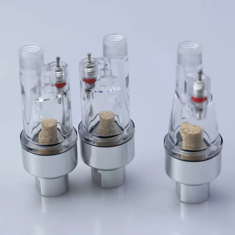 Airbrush Oil-Water Separation Filter & Quick Connect Adapter 2Pcs Set Airflow Adjustable with Convenient Interface Airbrush Tool