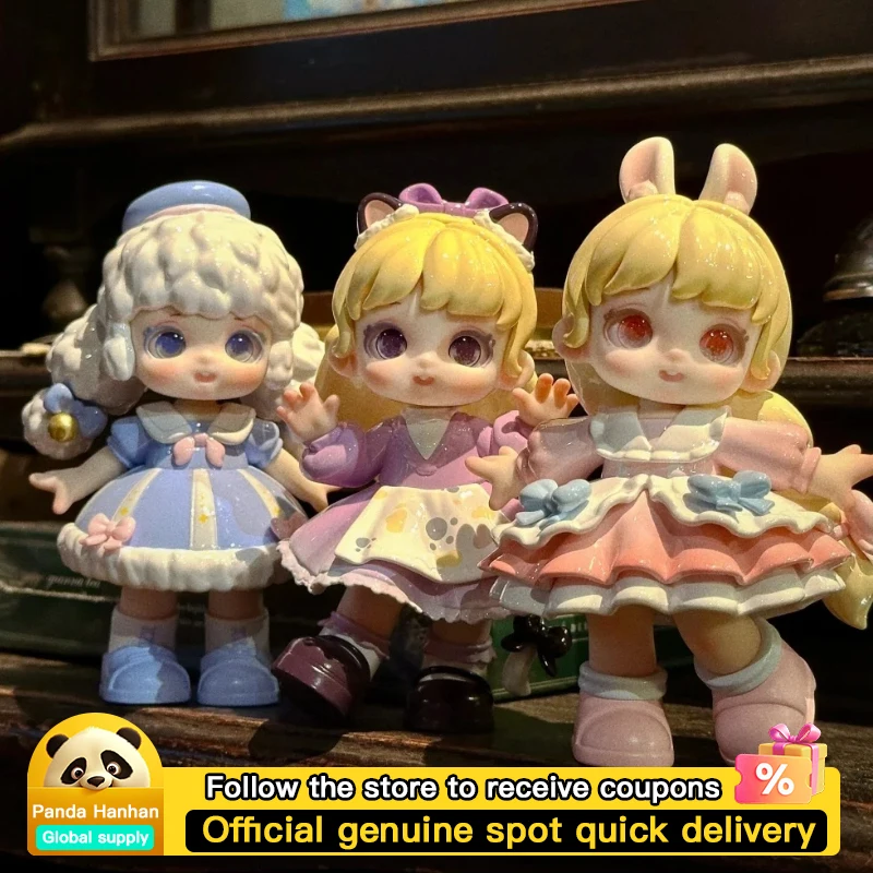 

В наличии Miana The Party In The Forest Series Слепая коробка Ручной работы Настольный декор Декор комнаты Модные игрушки Подарок на день рождения Mystery Box