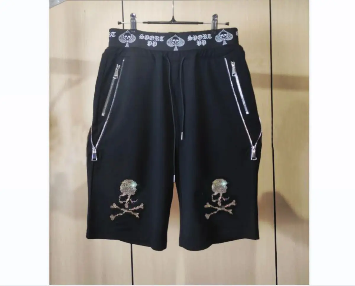 

2024 black PP new style summer short pants PP Casual pants 0006