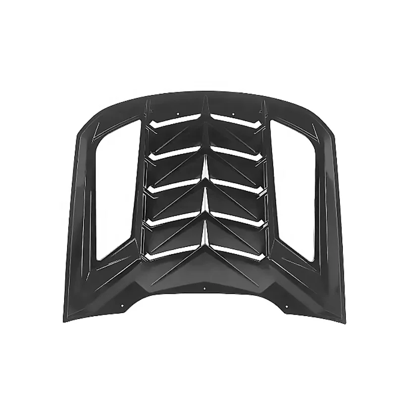 

Sports Type Car Rear Window Shield Cover for Ford Mustang 2015-2021 High Quality Glossy Black Car Shutter Louver Exterior Parts