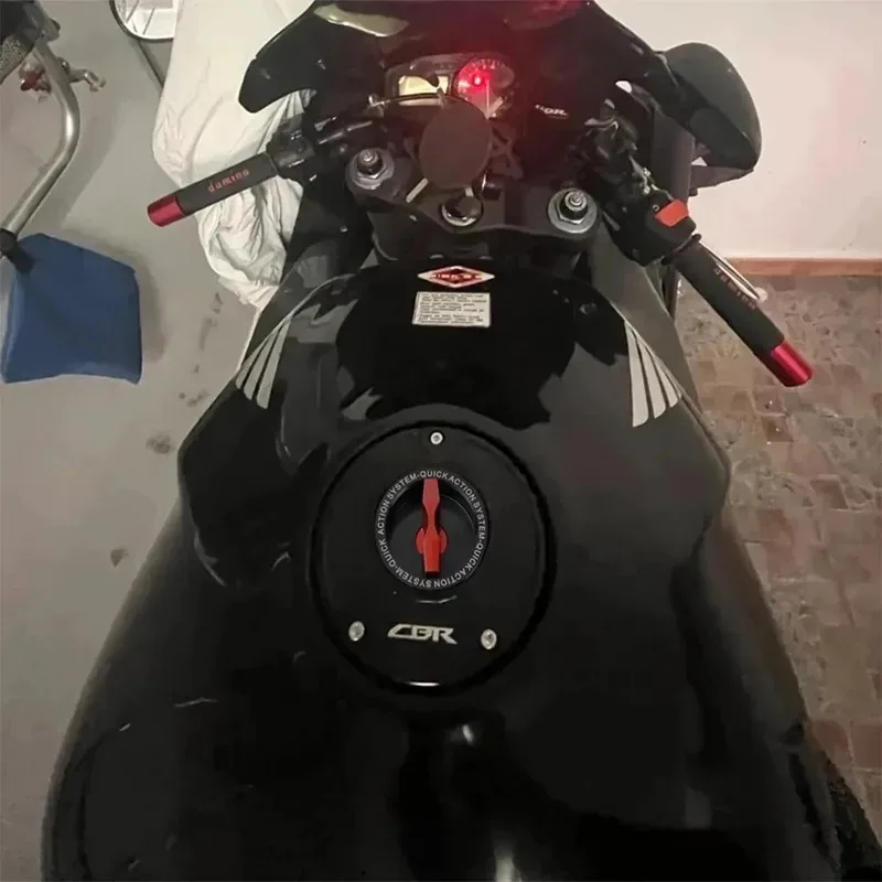 For Honda CB1300 X4 ST 1300 Motorcycle Keyless Modified Aluminum Alloy Quick-remove Fuel Tank Cap