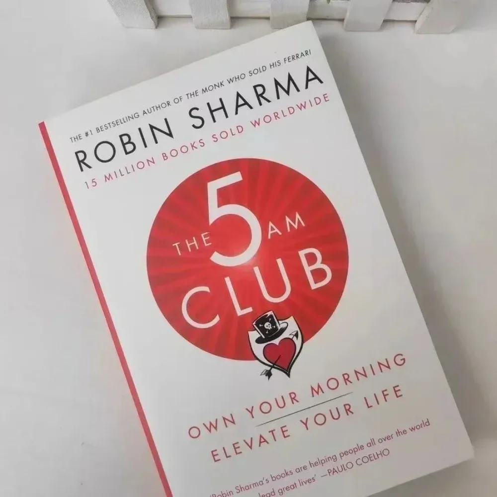 The 5AM Club By Robin Sharma Own Your Morning Elevate Your Life English Book