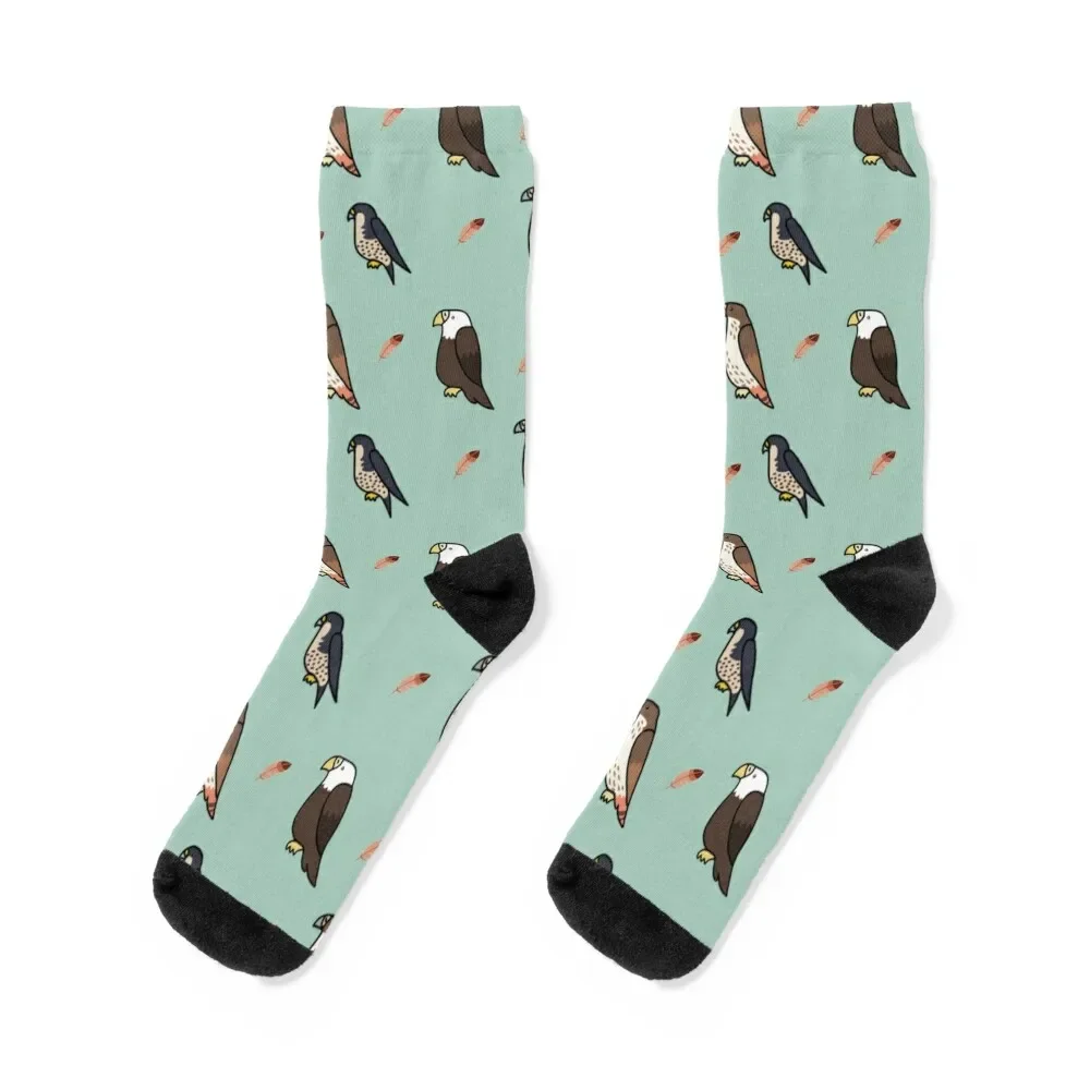 

birds of prey pattern Socks Stockings man Stockings Designer Man Socks Women's