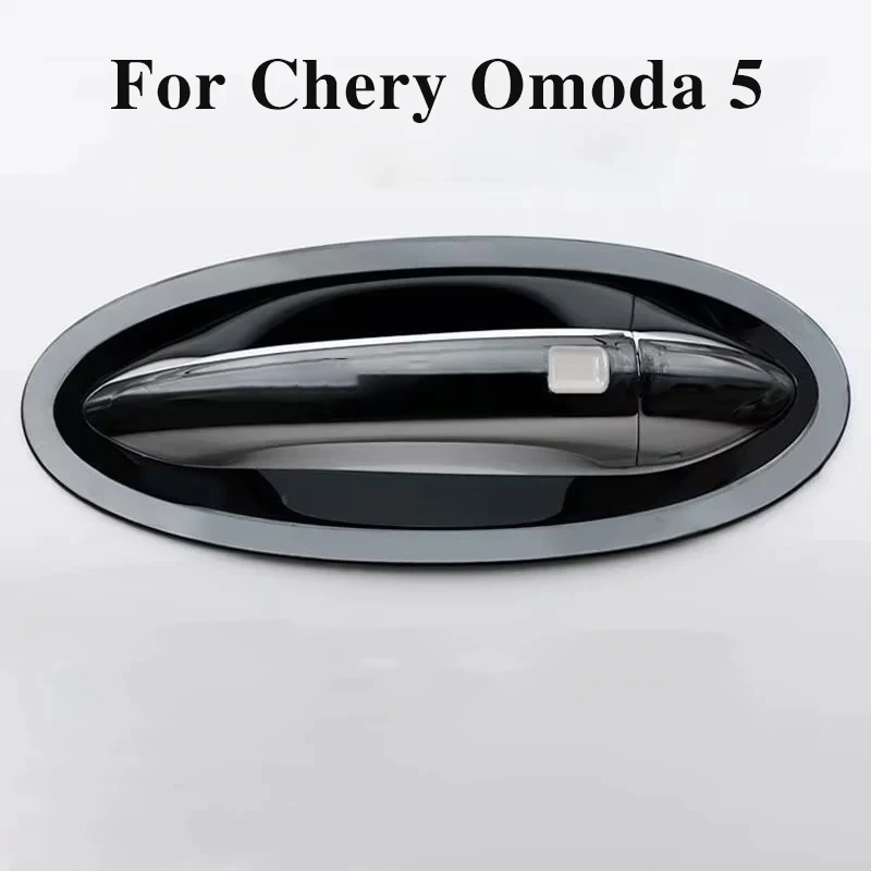 for Chery Omoda 5 Fownix FX C5 Chirey 2022 2023 2024 Chrome Exterior Door Handles Covers Stickers Car-styling Auto Accessories