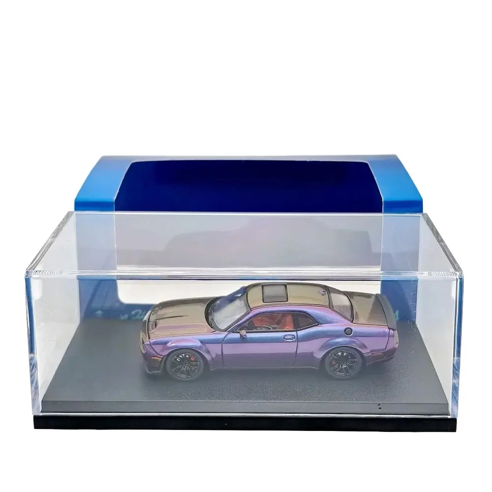 

SH масштаб 1:64 SRT Hellcat Muscle Sports градиент фиолетовый литая под давлением модель автомобиля миниатюрная ограниченная коллекция модели игрушечных транспортных средств