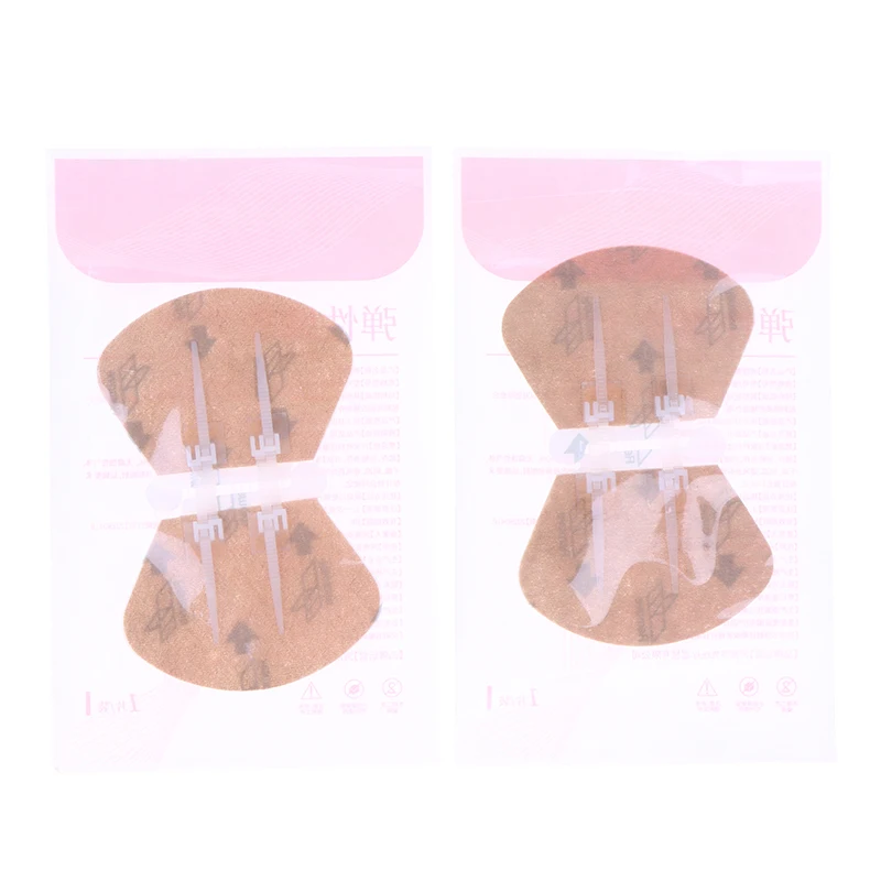 2 pezzi cerniera cravatta chiusura della ferita cerotto cerniera cerotto ferita sutura veloce cerotti emostatici portatili all'aperto strumento di primo soccorso