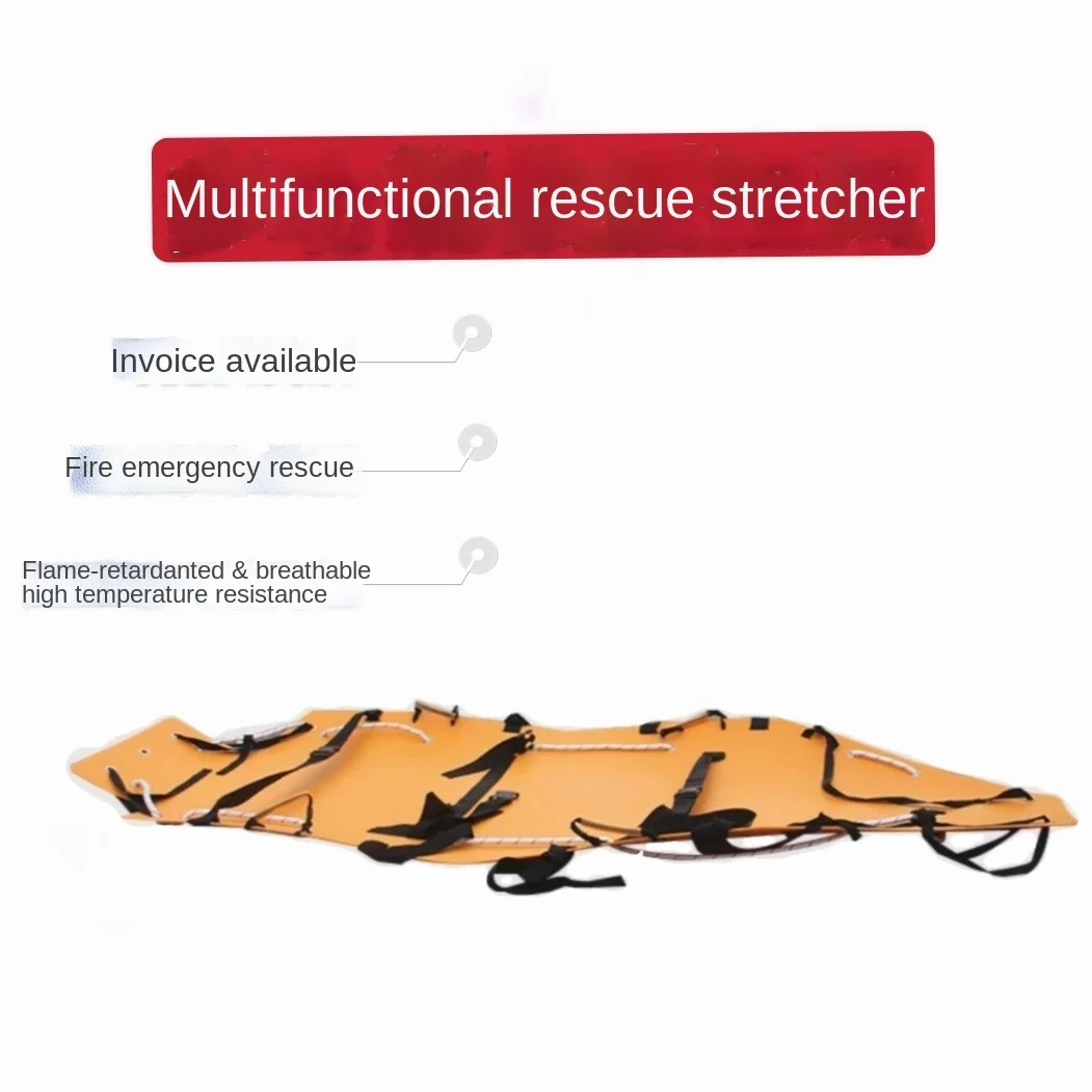 Roll stretcher Orange rescue Multifunctional soft roll stretcher