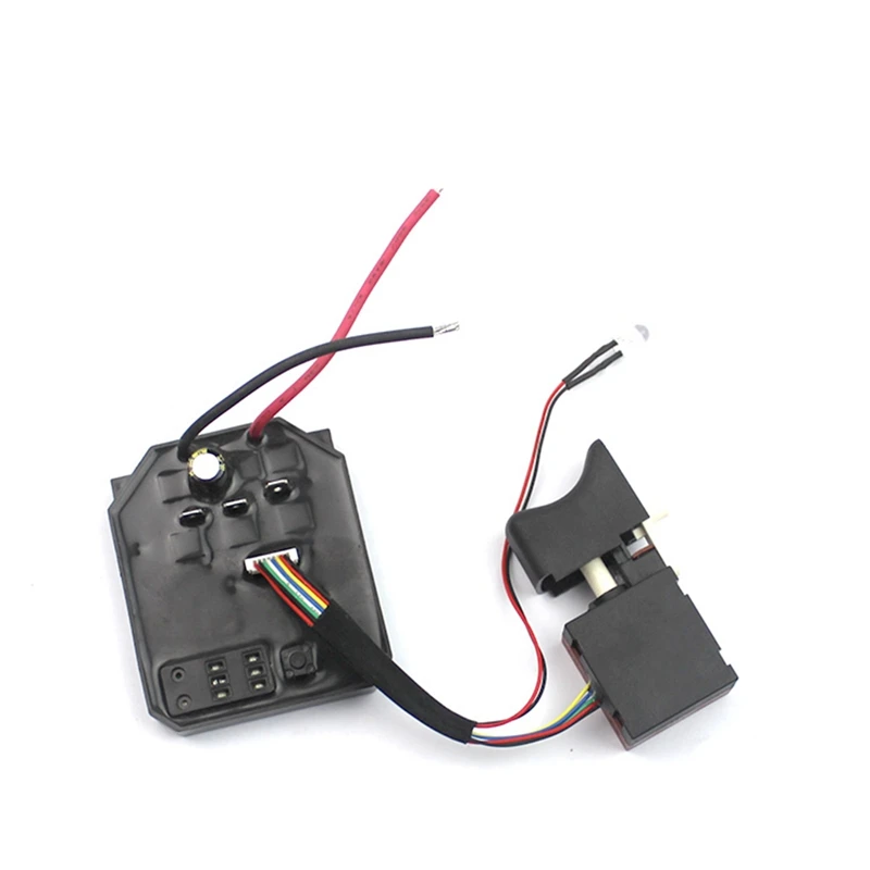 For 2106/161/169 Drive Control Board+Switch 18V 21V Brushless Electric Wrench Motherboard Speed Switch(A)-DTA9