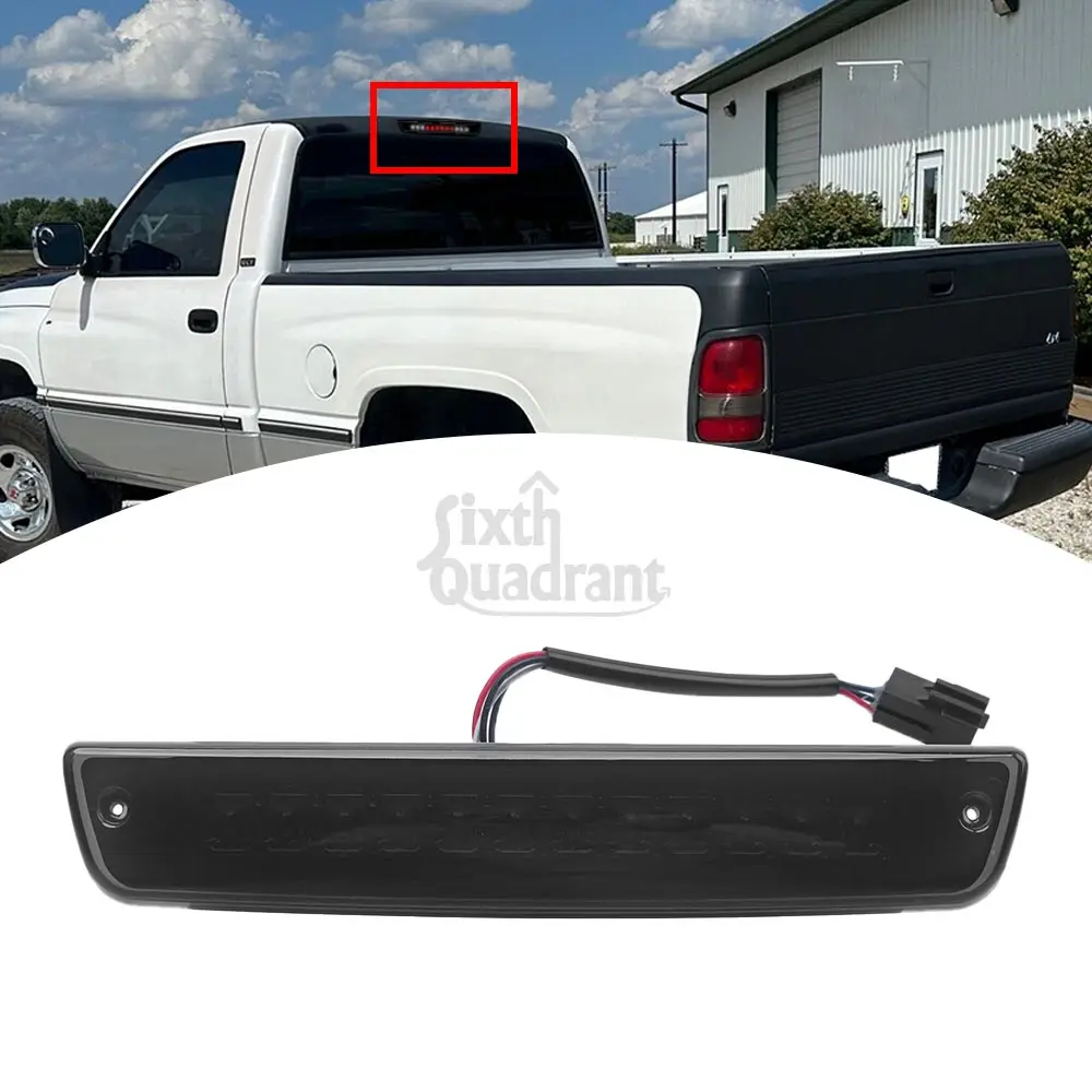 

Светодиодный 3-й третий стоп-сигнал, задний стоп-сигнал, высокий грузовой фонарь, 1 шт. для Dodge Ram 1500 1994 1995 1996 1997 1999 2000 2001 PICKUP