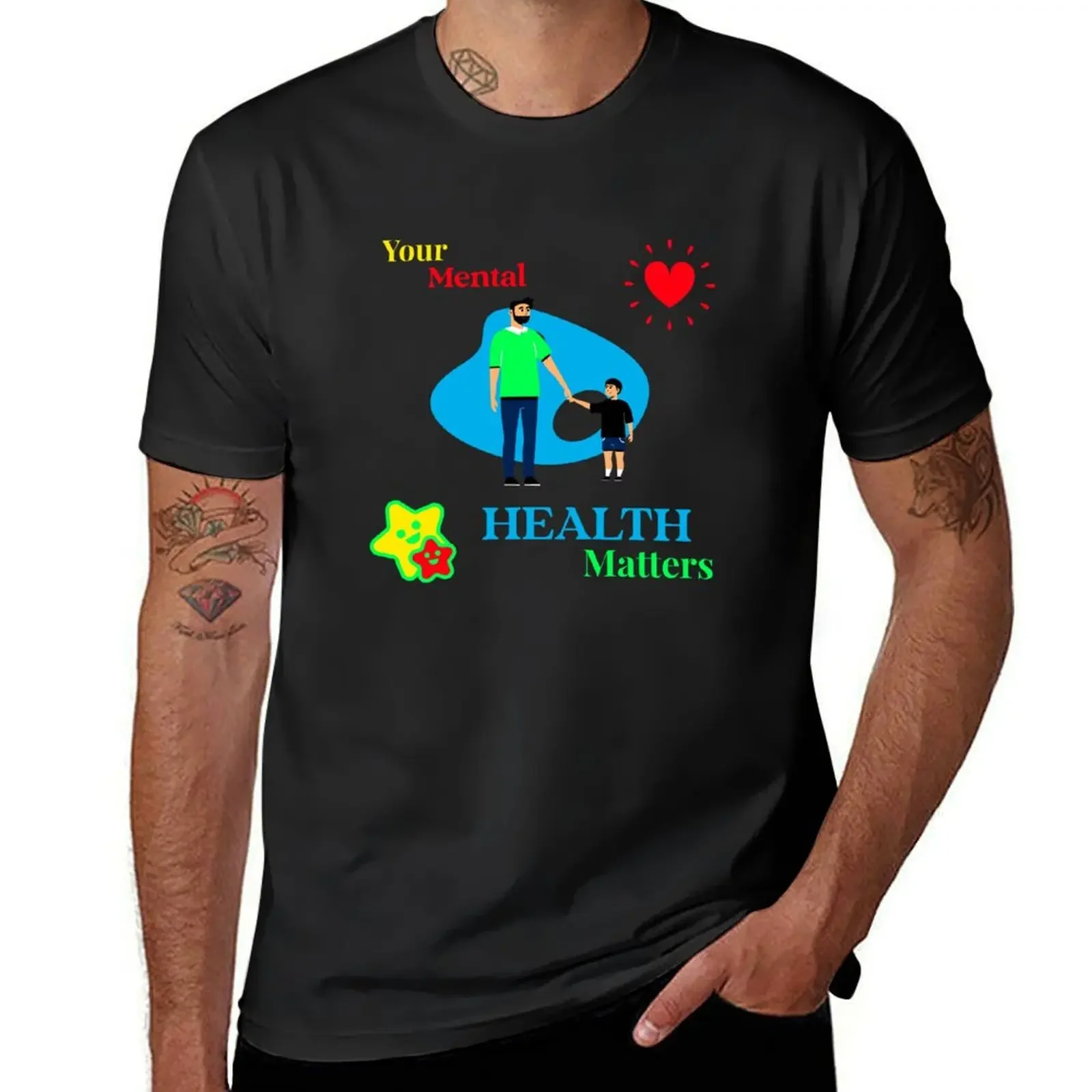 Your Mental HEALTH Matters mental health T-Shirt baggy shirts aesthetic clothes vintage t shirt men