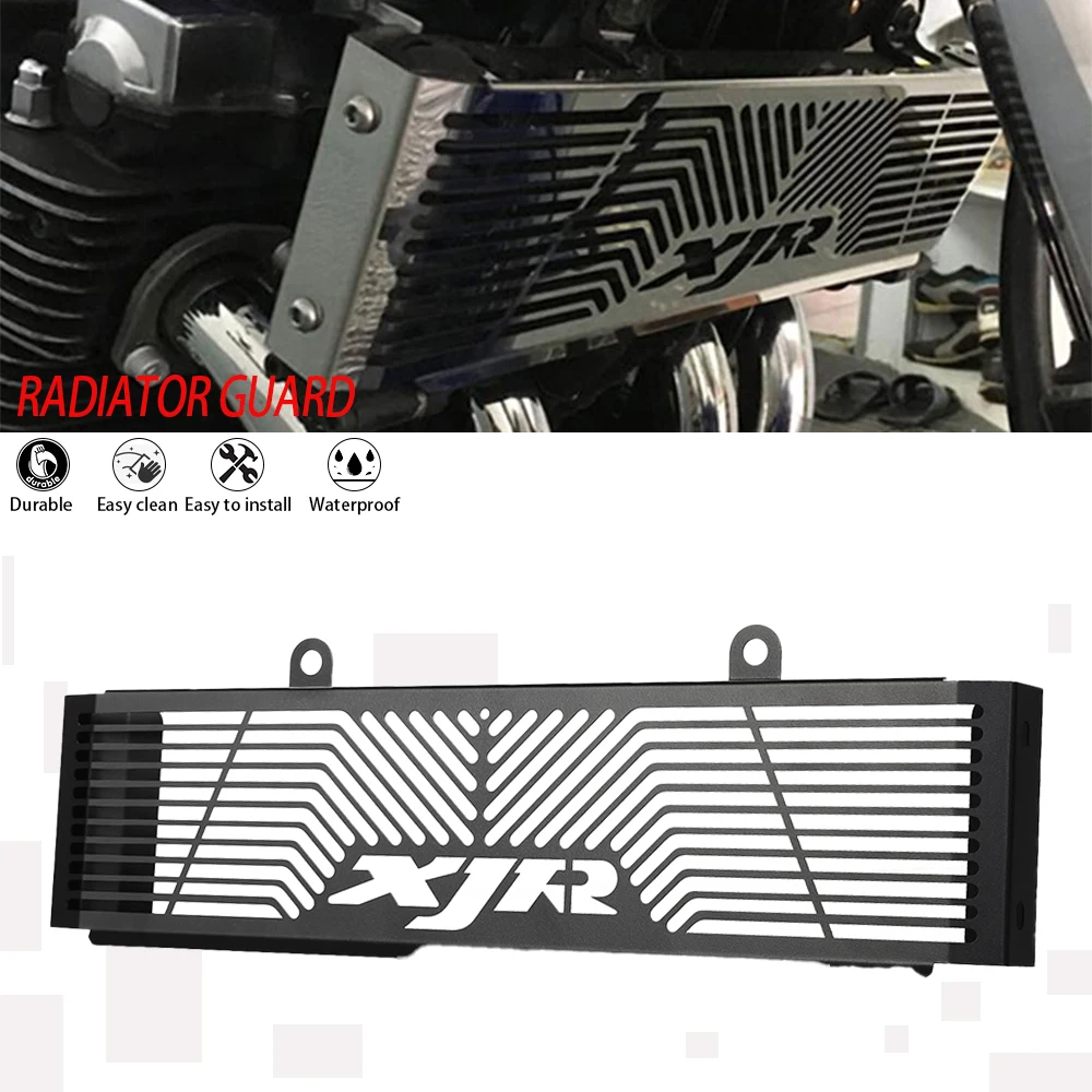 

XJR Motorcycle Radiator Grille Cover Oil Cooler Guard Protetor FOR YAMAHA XJR1200 XJR1300 XJR 1200 1300 1998 1999 2000 2001-2008