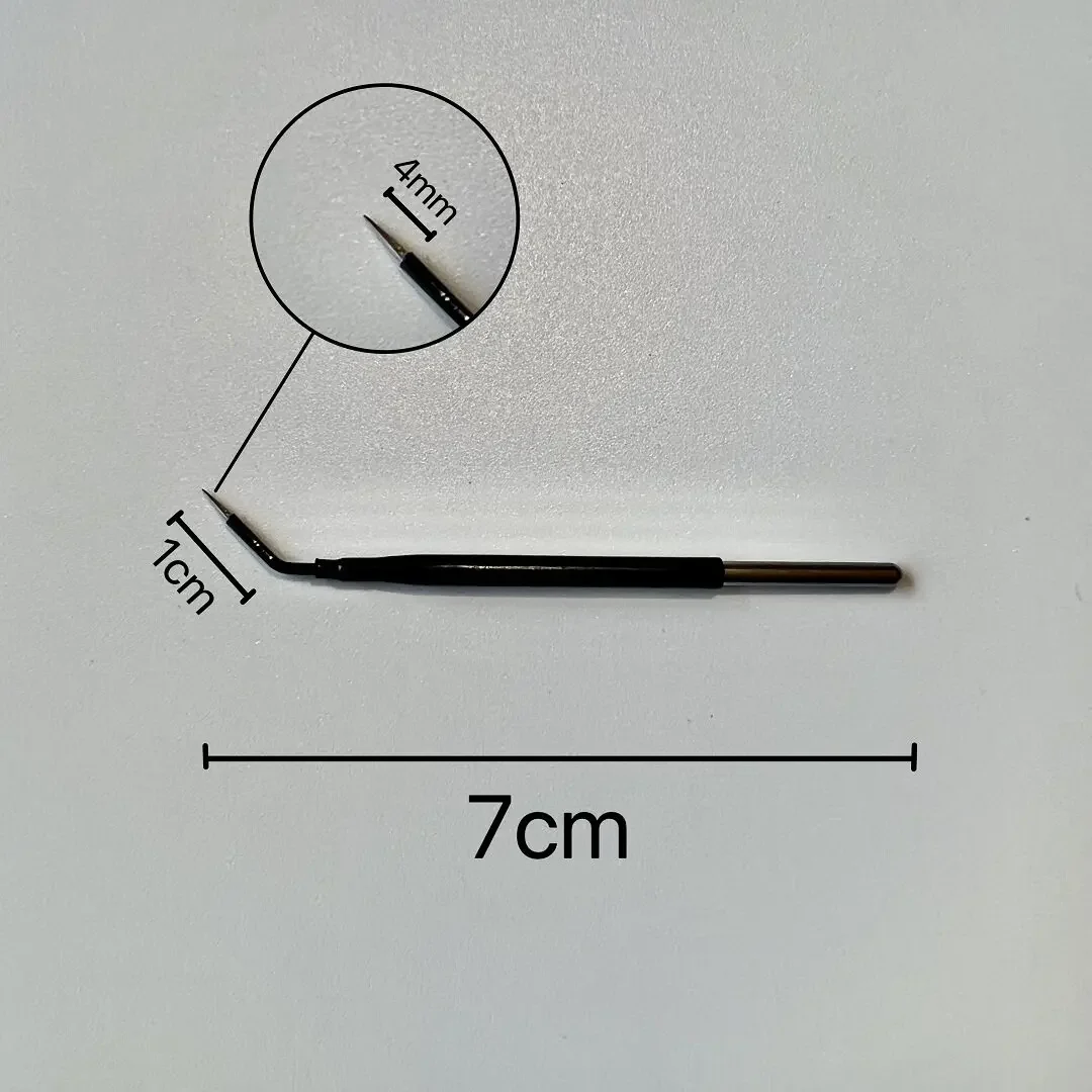 Tungsten Active High-Frequency Electrode Electrocautery Electrocoagulator Needles 5cm/6cm/7cm for Medical Surgical Equipment