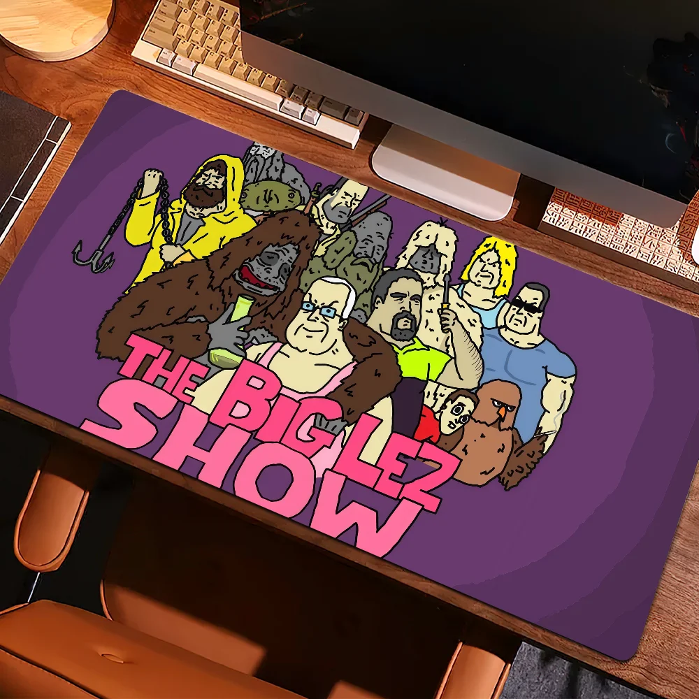 Cartoon Mouse Pad Anti-fray Home Custom Ergonomic Office Rubber Large Lez Desk Big Show Mat Keyboard Funny The PC Non-slip
