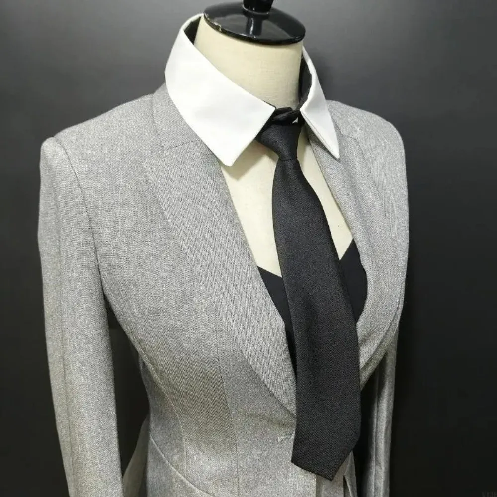 Elegant False Collar Multi-Layer Design Ruffled Style Detachable Collar Detachable Necktie Front Decorative Collar
