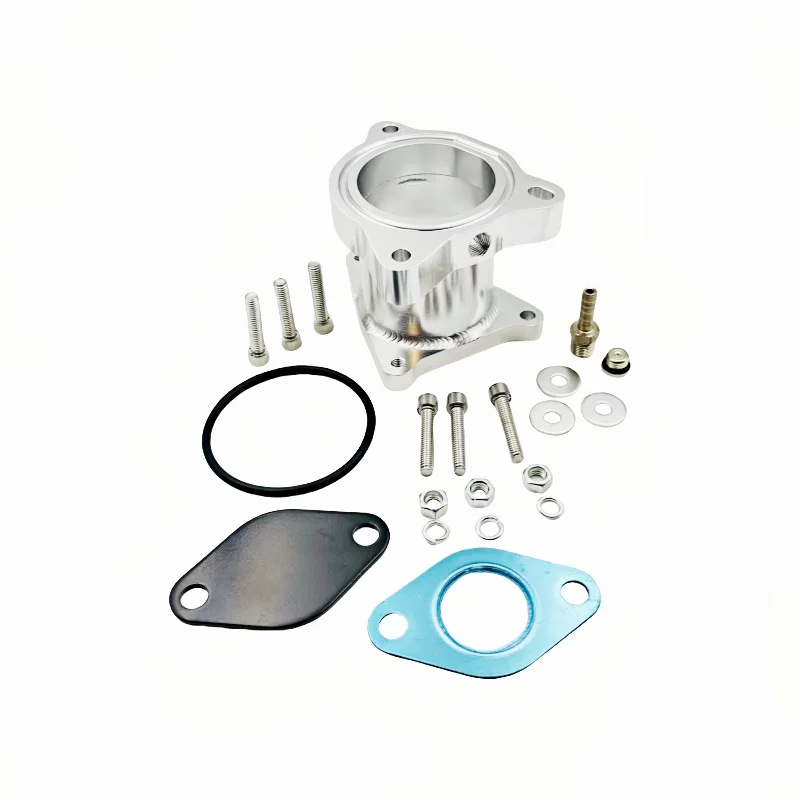 

Racing modified adjustable cycle exhaust valve Intake manifold EGR cycle valve aluminum fitting for Volkswagen MK5/ Golf 2.0TDI