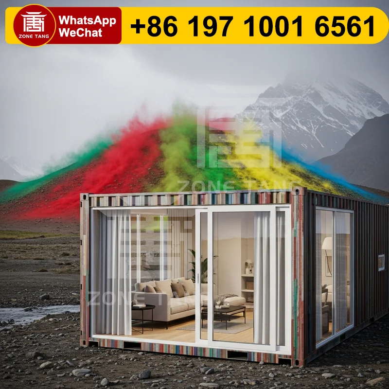 

Mobile Prefab House Eco-Friendliness Prefabricated Home Low-Cost Hot Sale Manufactured Tiny Homes Luxury Modern Factory Custom