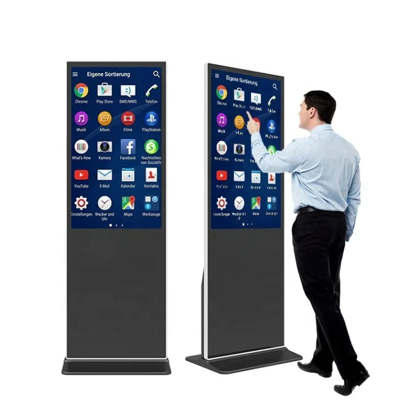 advertising screen floor stand digital signage indoor tv advertising kiosk lcd digital display for advertising