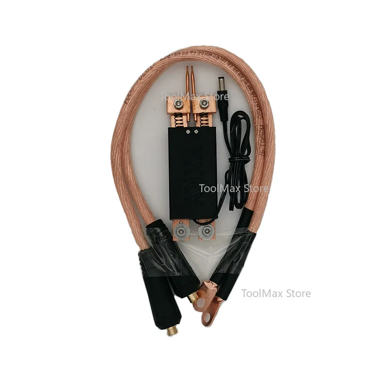 Alicates de soldadura por puntos, pluma soldadora por puntos con gatillo automático para máquina de soldadura por puntos de batería 18650 con terminales de Cable de cobre, ajuste rápido