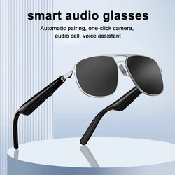 G01 Smart Glasses riproduzione musicale chiamata Bluetooth telecomando Photo Life occhiali da sole impermeabili specchio Anti-luce blu vendite calde