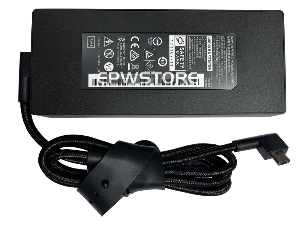 Share 19.5V 14.36A 280W AC Power Adapter For Razer Blade 16 RZ09-05288EN3-R3U1 Charger