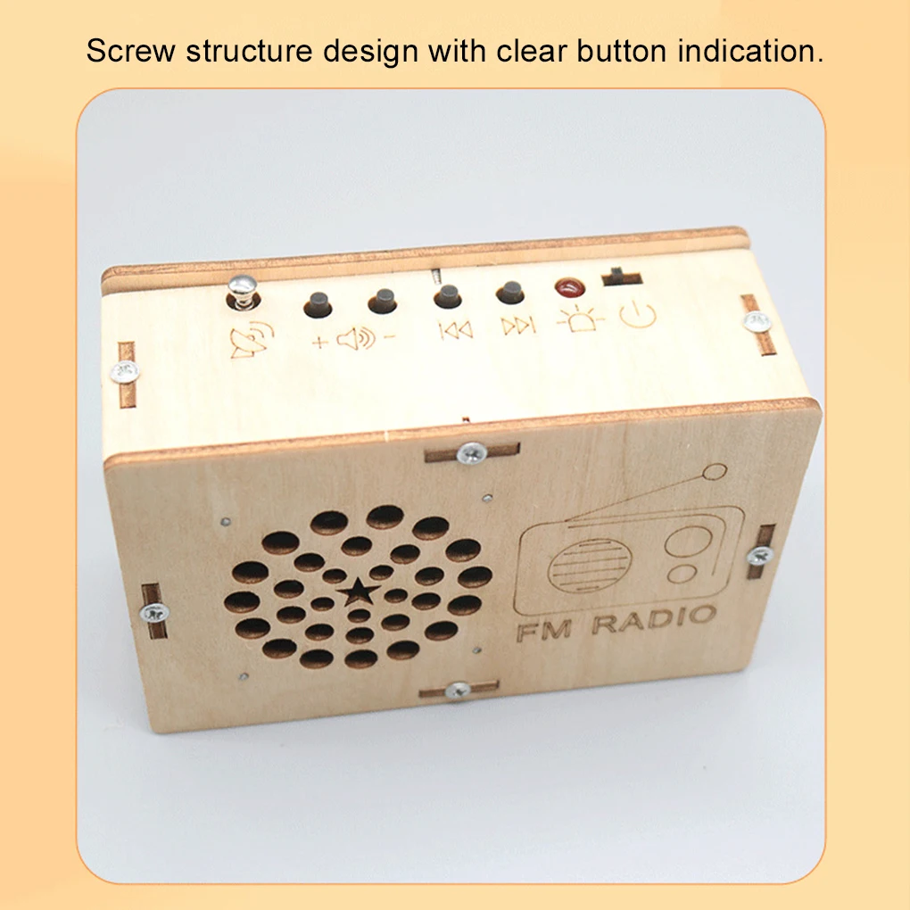 DIY FM Radio Model Student Science Education Scientific Training Experimental Equipment Steam Toys