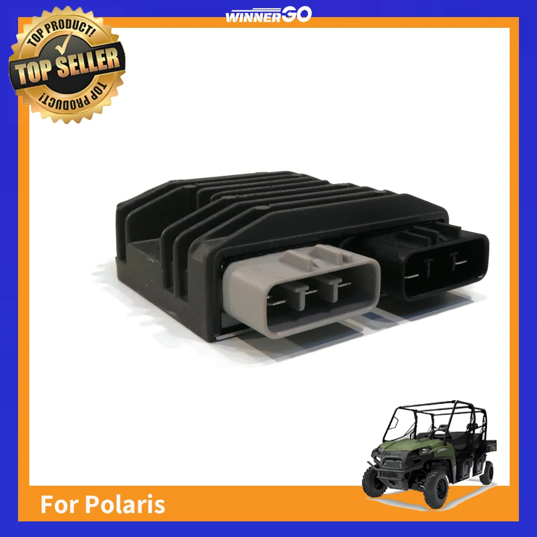 Spannungsregler-Gleichrichter für Polaris Ranger Crew 800, RZR 4 800 2011-2014 Ranger Crew 570 2011-2014 UTV-Teile Ranger 500 570 Crew 800 900 Ranger XP800 XP900 RZR 570 RZRS800 2011 2012 2013 2014 – Detail 3