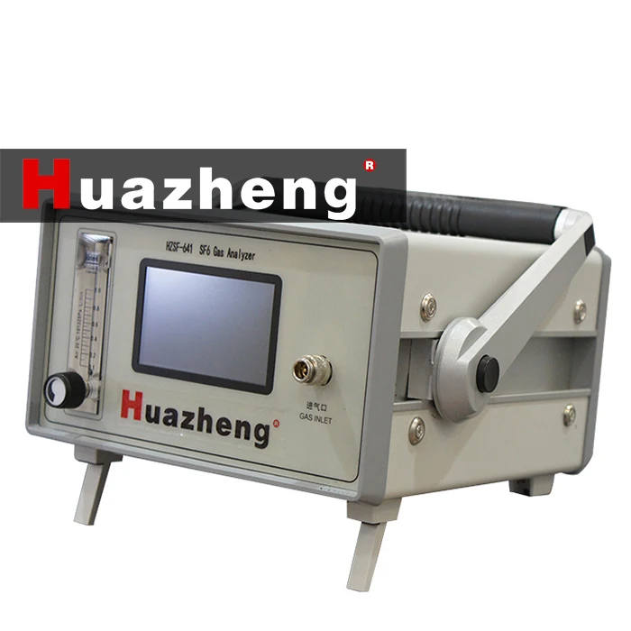 Huazheng Electric HZSF-641 Portable Professional Sf6 Dew Point Analyzer OEM 4-in-1 Sf6 Gas Comprehensive Analyzer