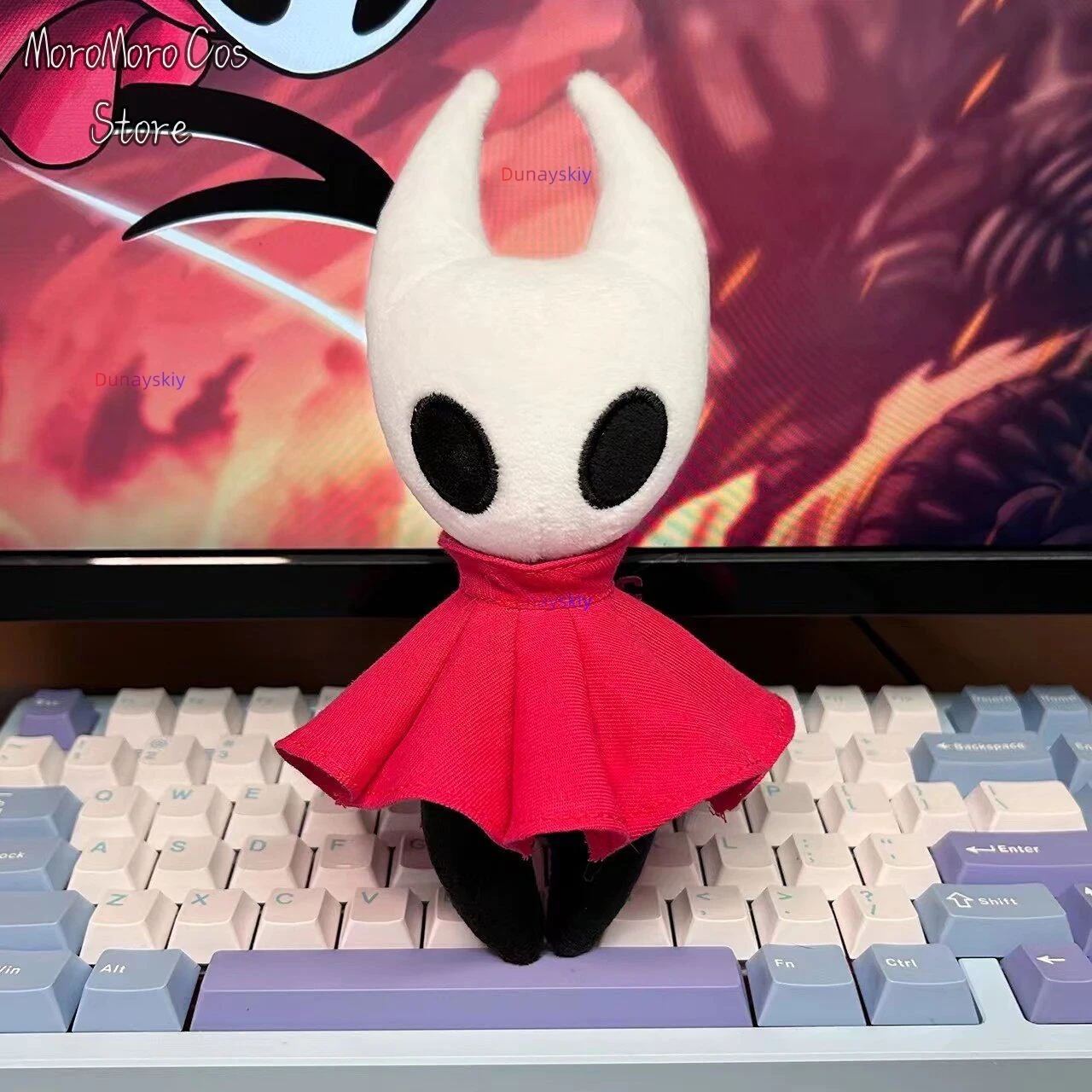 Peluche Sherma Anime, Figurine en Peluche Cartoon Douce et Mignonne, Décoration, Cadeau de Noël