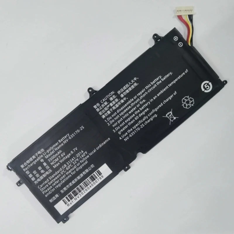 

New NV-635170-2S Laptop Battery 7.6V 3500mAh 4200mAh For Chuwi MiniBook 8 CWI526 CWI519 Tablet PC