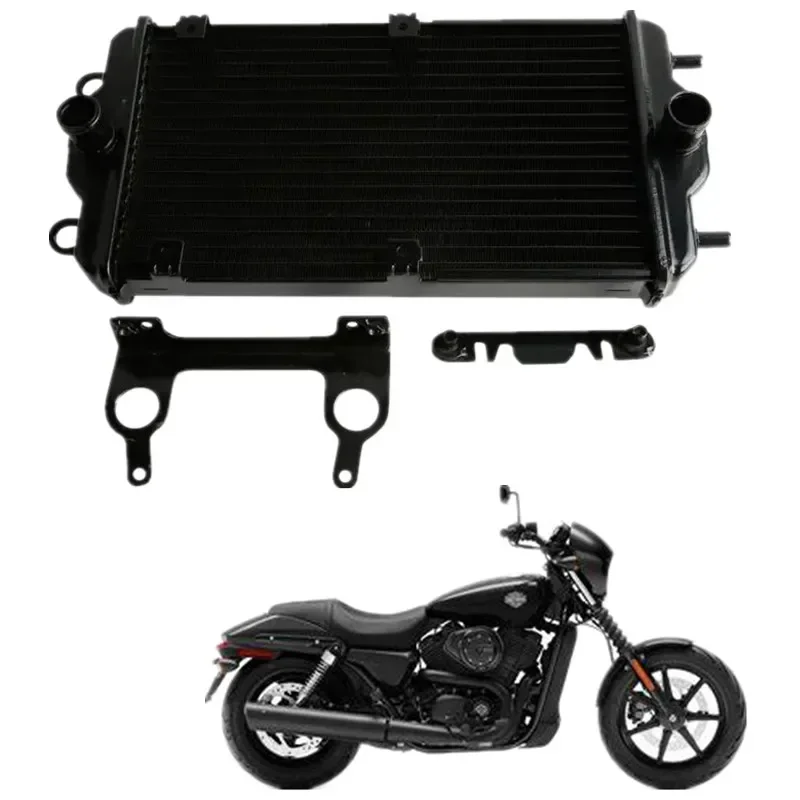 For Harley Street XG750 XG500 2015-2020 Street ROD XG750A 2017-2020 Motorcycle Radiator Oil Cooler Cooling With Bracket