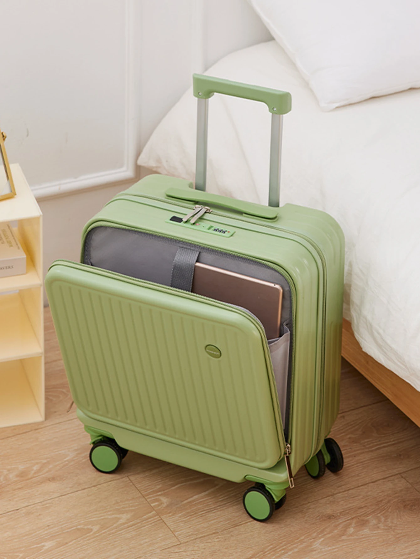 Multi-functional small fresh luggage female ins student password suitcase luggage sturdy and durable pull rod luggage