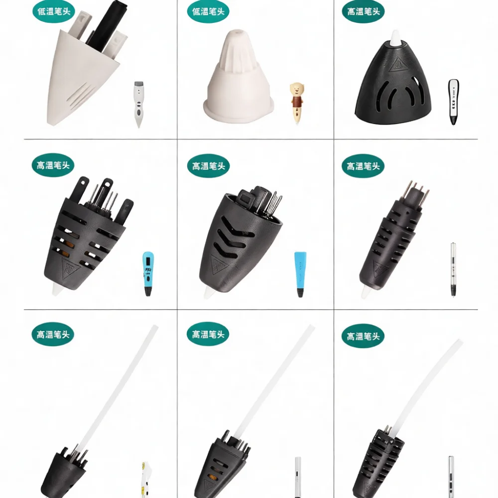 3D Pen Nozzle Tip Spare Part Replacement For RP800A RP900A RP1000A RP600A RP500A RP700C RP560A Repair Equipment Accessories