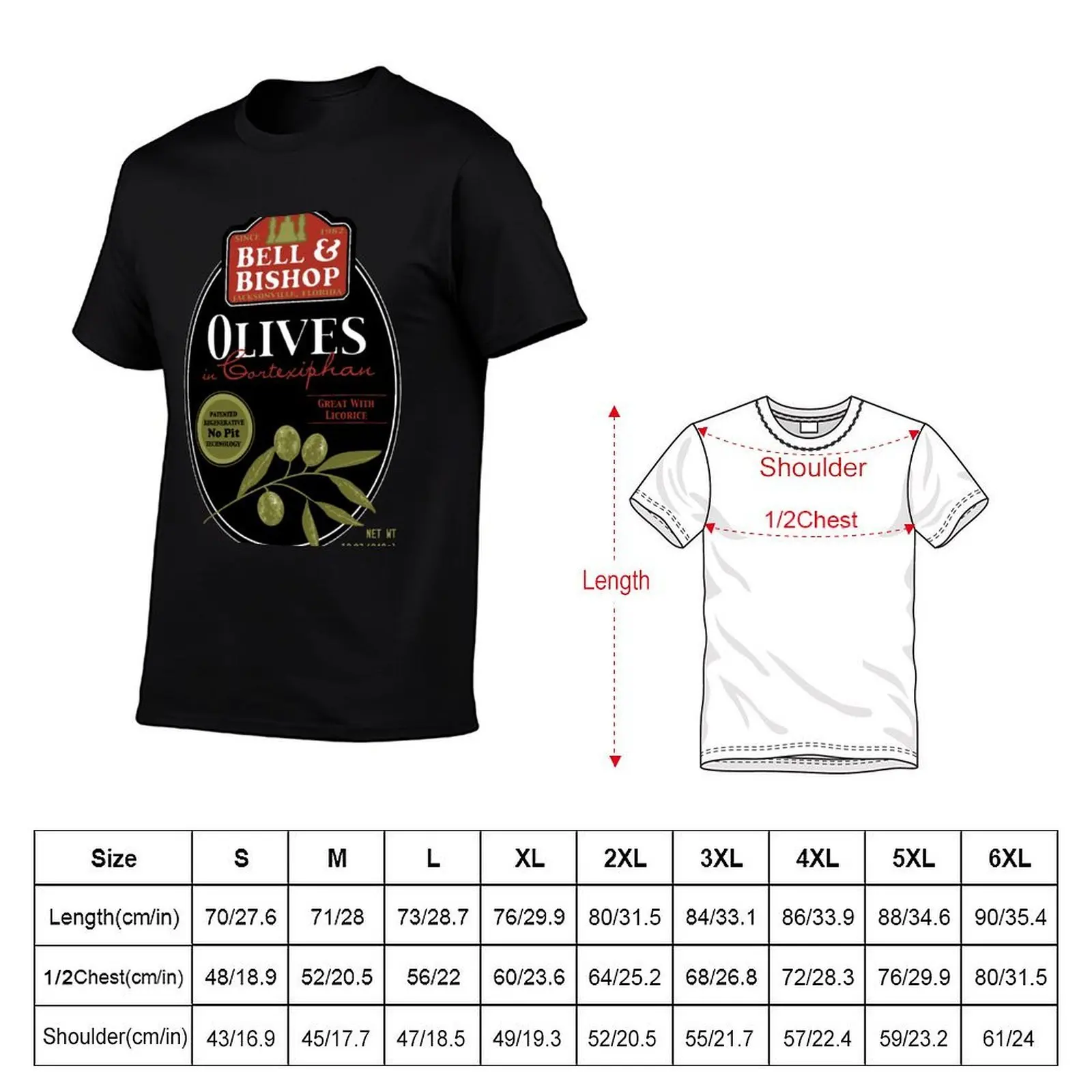 Olives in Cortexiphan T-Shirt essential t shirt street wear mens big and tall t shirts
