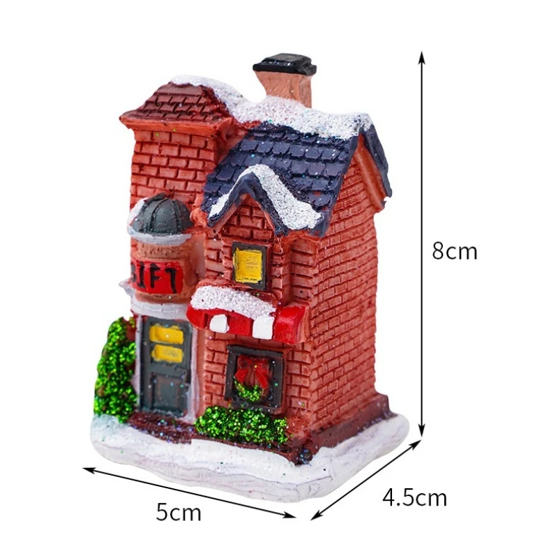 Christmas House Light Decorations for Home Ornaments Kids Xmas Gift New Year 2024 Navidad Decor Bedroom Night Light With Battery