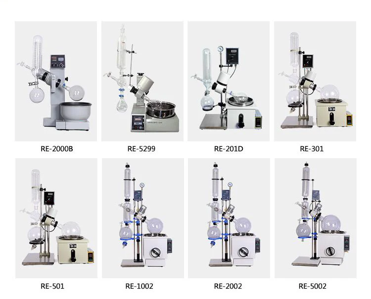 Laboratory Mini Small Volume Laboratory Ethanol 5 L Rotary Evaporator RE-501