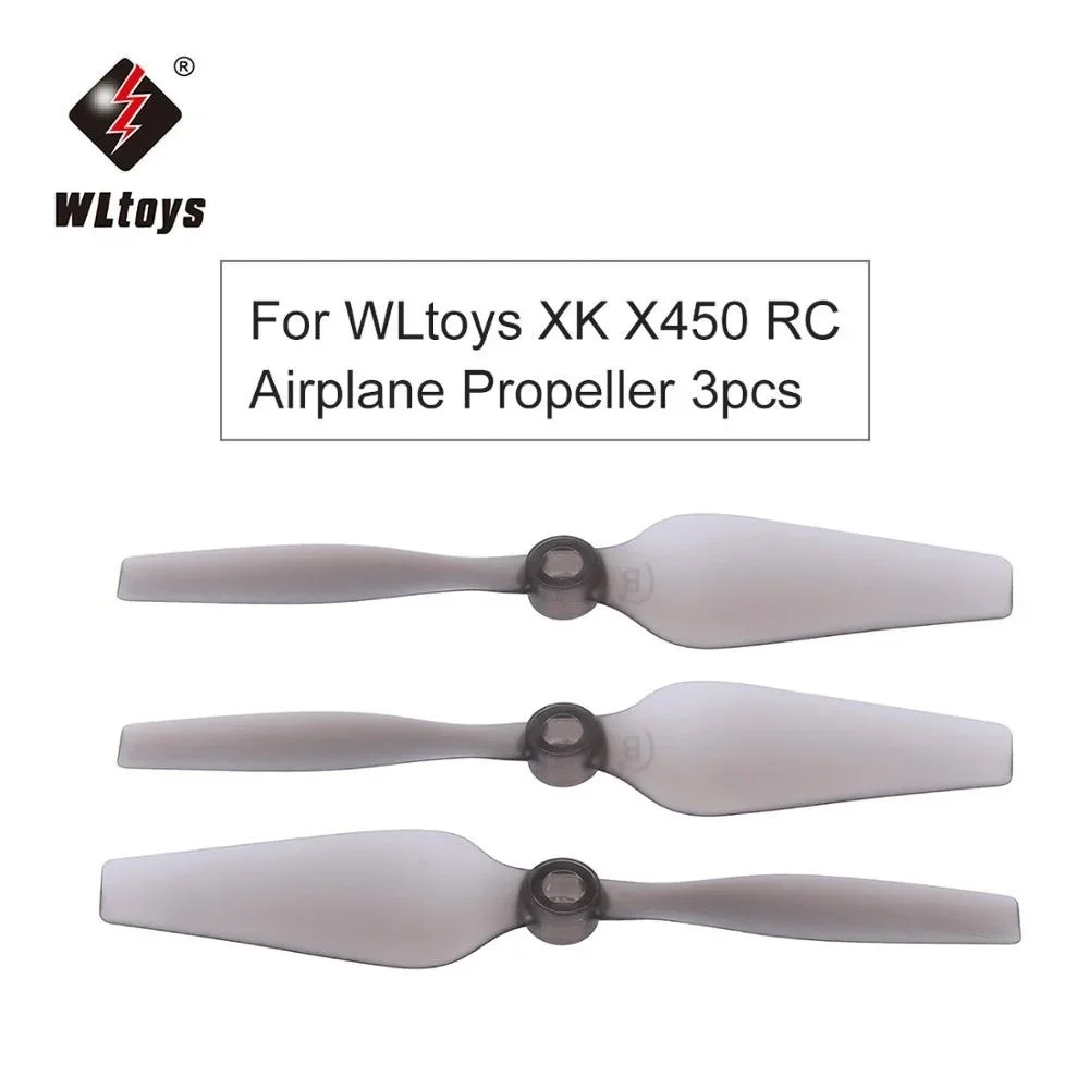 3 sztuk/zestaw zestaw ze śmigłem do XK X450 RC samolot części zamienne akcesoria ostrza — zdjęcie produktu 3