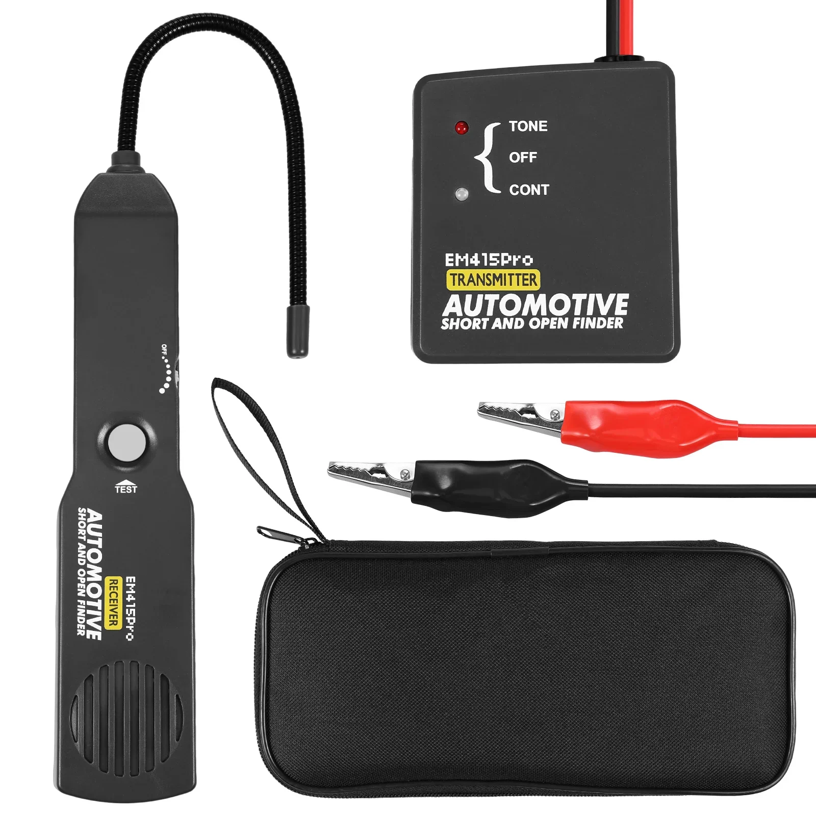 

Electrical Short Open Finder for Em415pro Professional Wire Break Finder Automotive Circuit Tester Breaker Cable Fault Locator