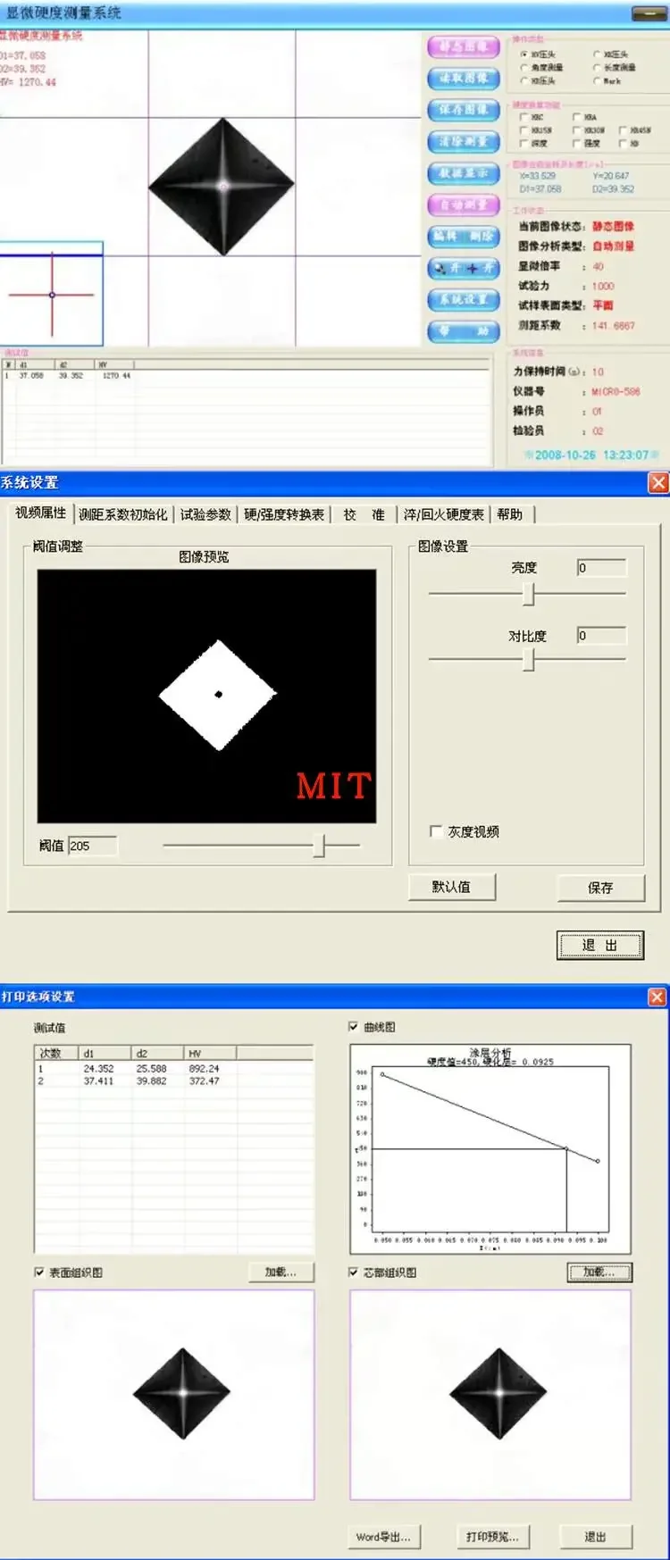 ST1Z Digital Hardness Measuring Automatic Loading Desktop Micro Vickers Hardness Tester