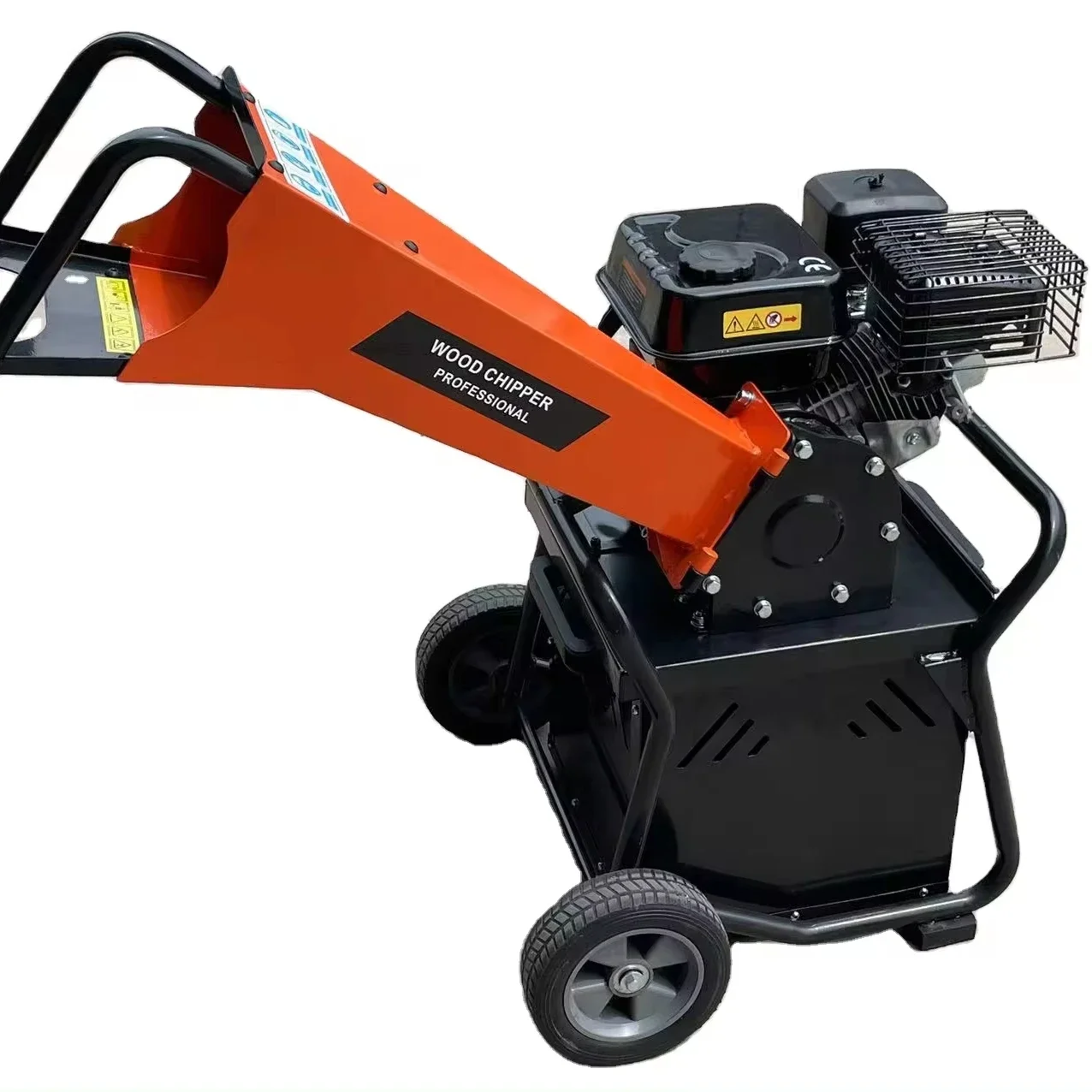 7HP Portable Machine Wood Crusher  Branch chipper wood crusher Tree Chipper Branch Industrial Wood Chipper
