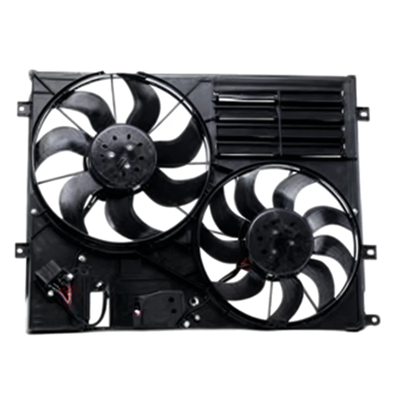 

Xialang electronic fan dual fan with fan cover and dual fan guard ring 7N0121207A 7N0121207 7N0121207E 7N0959455M