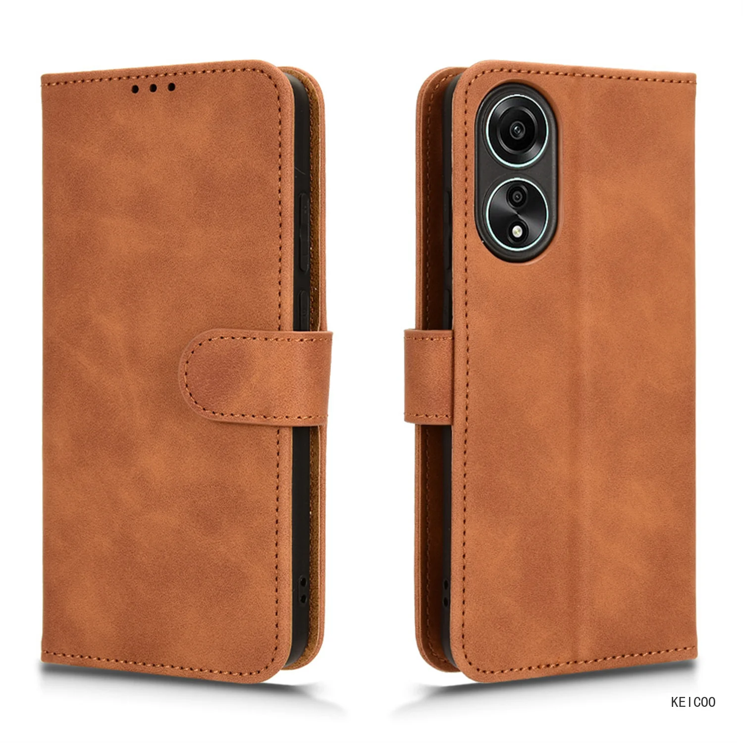 Etui Phone Holder For OPPO A58 A78 A1 Pro A98 A 58 78 4G 5G CPH2565 Anti-fall Magnetic Leather Cover Card Slot Wallet Flip Case