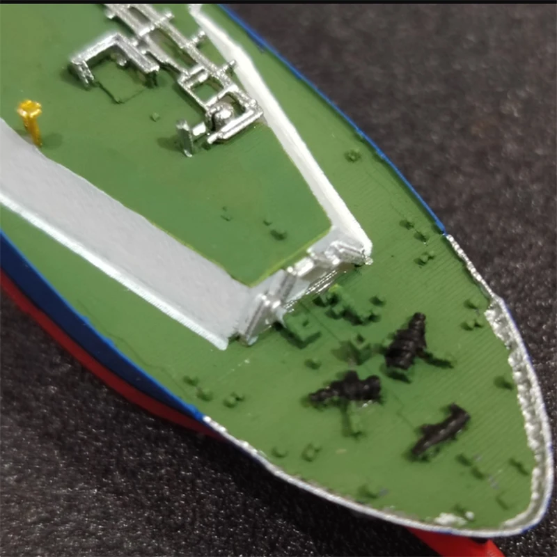 Modelo de montaje de barco de Gas Natural de 1/700 LNG, 42,7 cm, resina, impresión 3D, barcos de moldeo, modelo estático, barco de juguete, adorno de regalo para niño