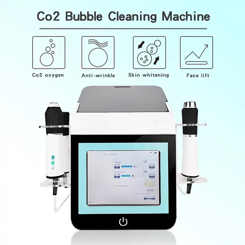 

Oxygen Facial Massage Machine Oxygen Facial Small Bubble Co2 Bubble Facial Skin Care Machine With Uv Sterilization