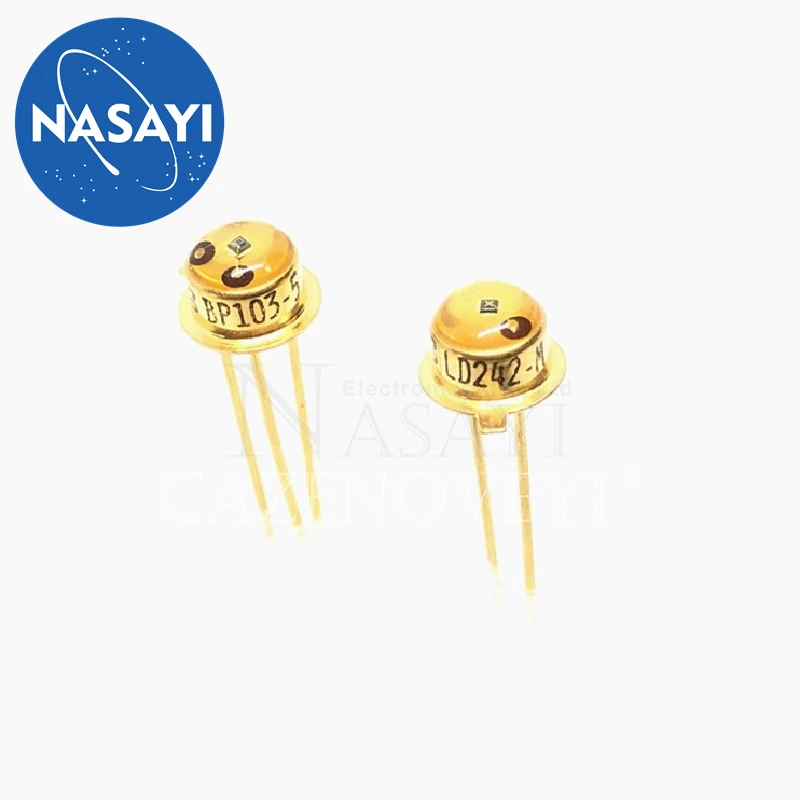 

10PCS LD242M LD242-M Gold Metal IR Transmitter