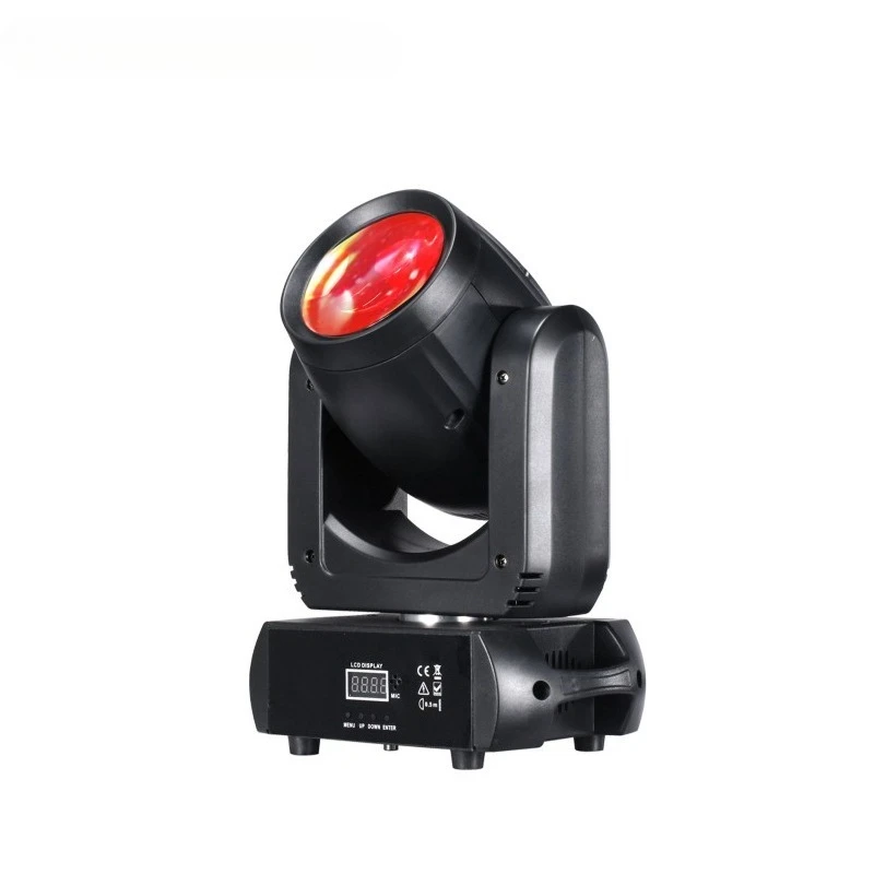 Mini 150 Watt Diode Moving Head with 18 Rotating Prisms DMX512 Control for DJ Stage Effects in Disco Bars