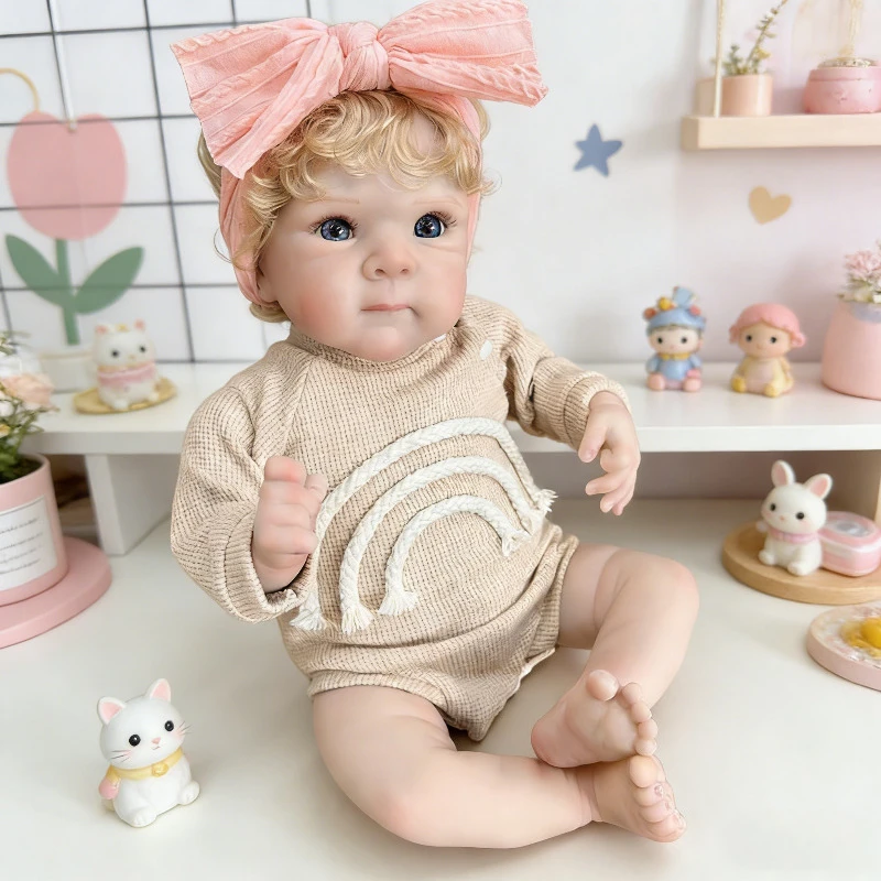 45CM Realistic Rooted Hair Bettie with Soft Cotton Body Quick Shipment